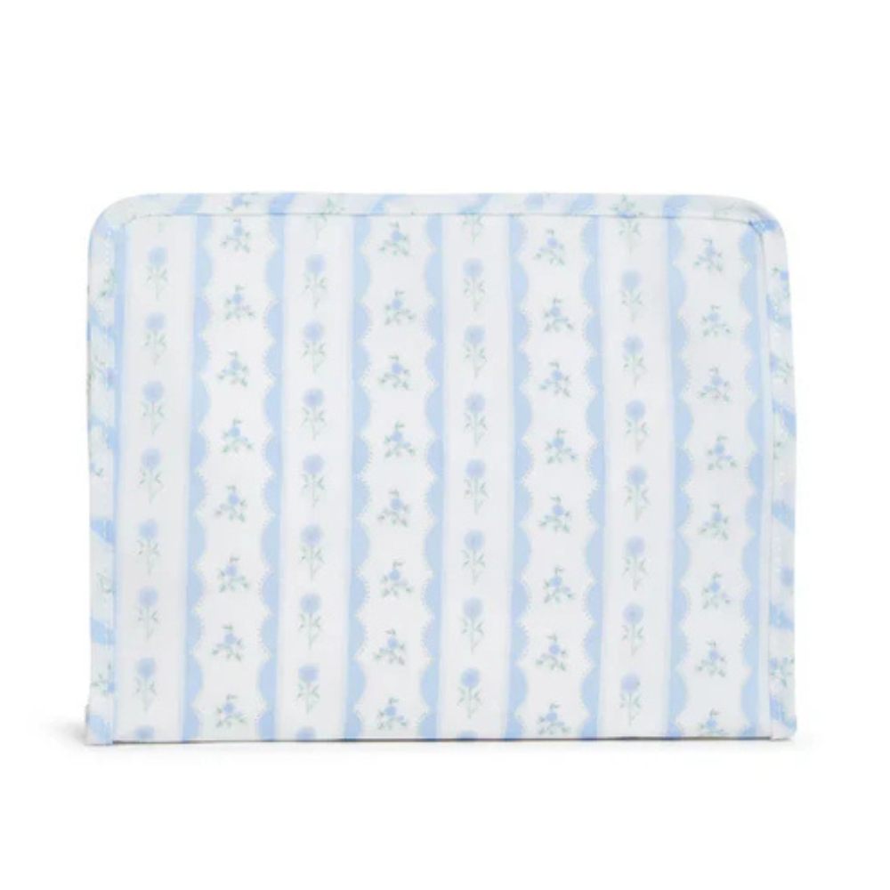 Roadie Large - Ribbon Floral Blue