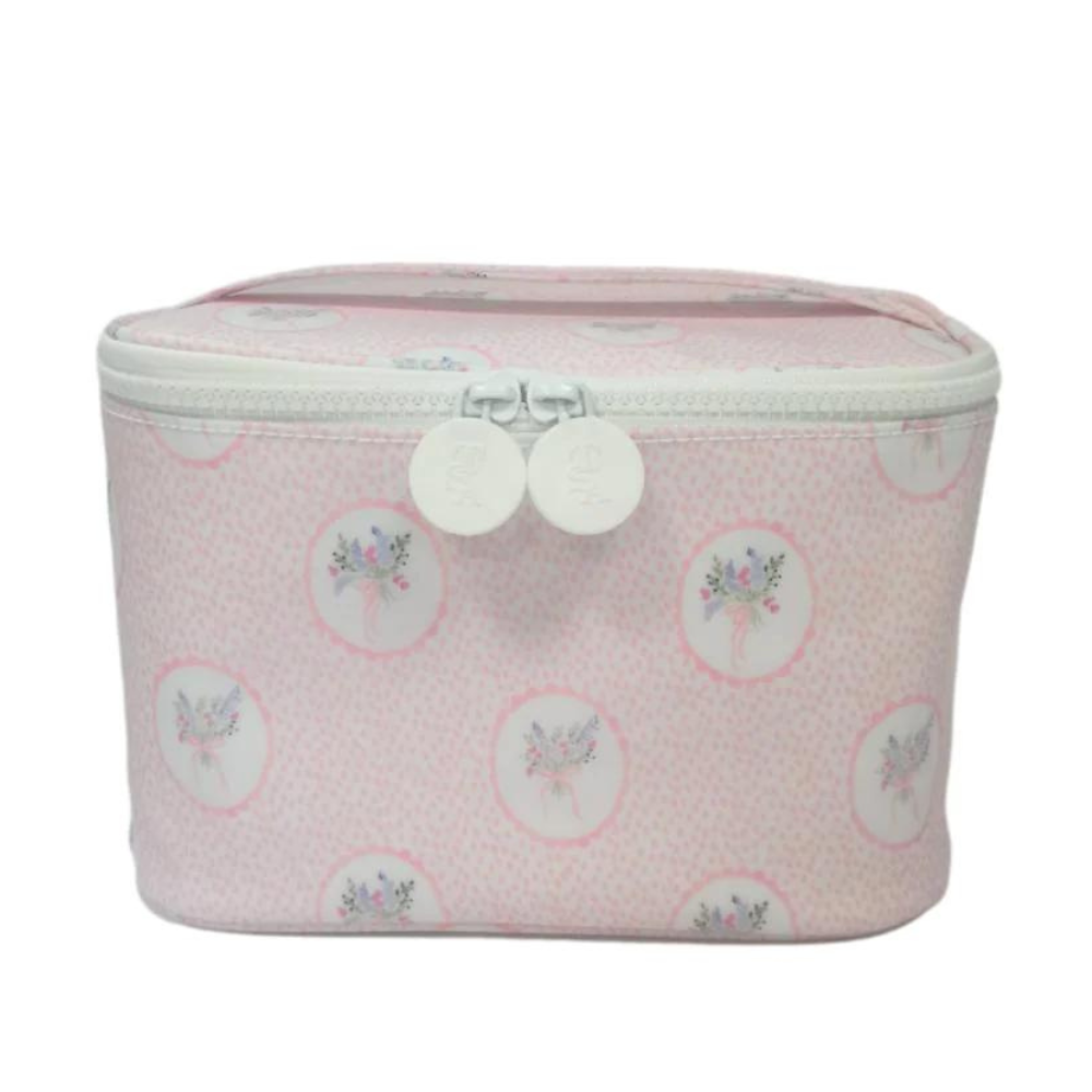 Kit Case - Floral Medallion Pink