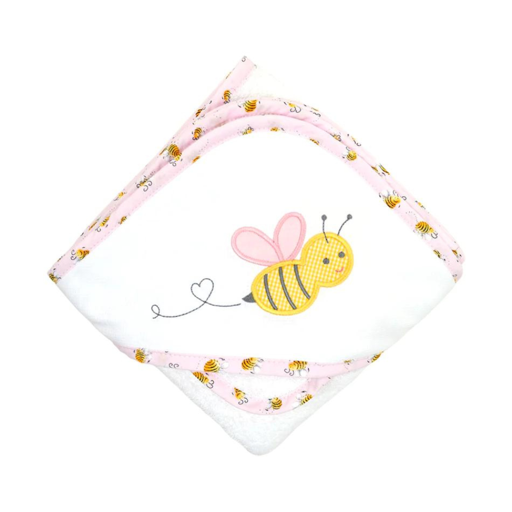 Boxed Towel Pink Bumble Bee