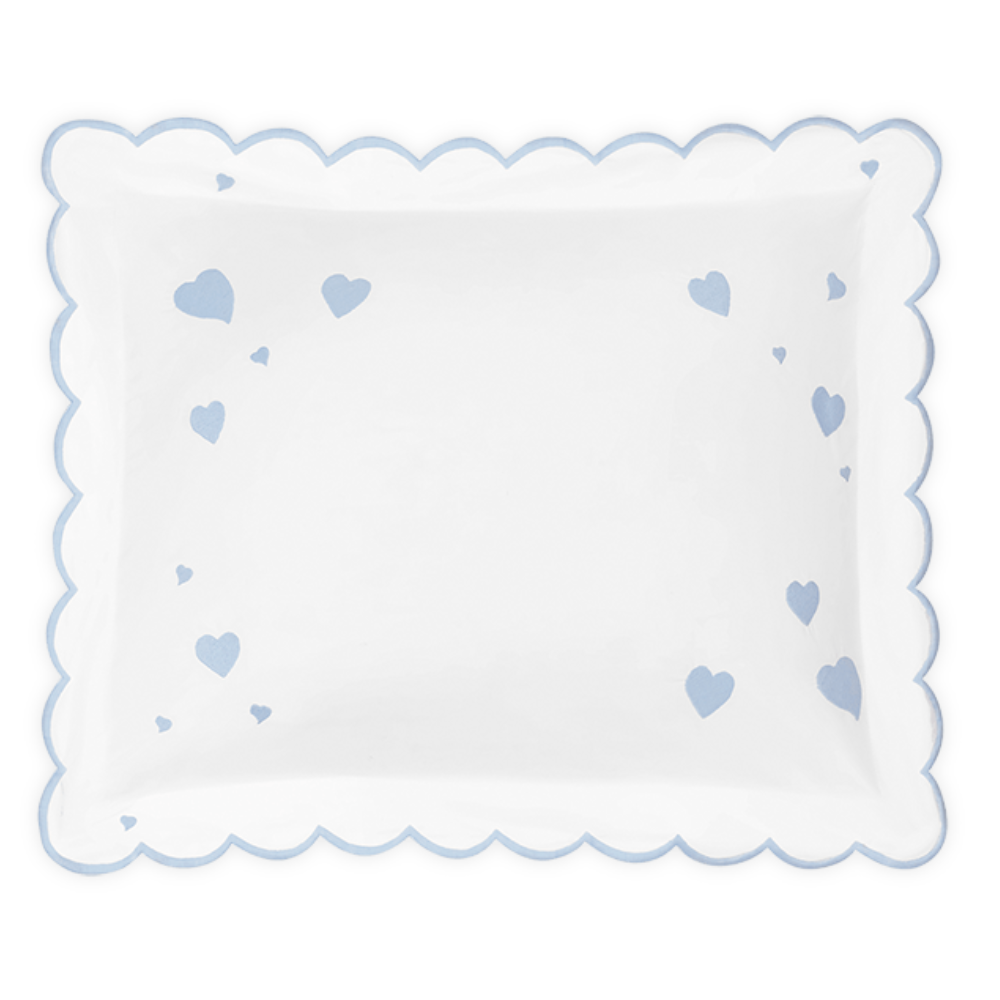 Hearts  Mini Pillow Boudoir Sham - Flange Cloud