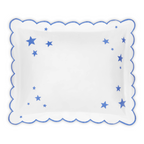 Stars Mini Pillow Boudoir Sham - Larkspur