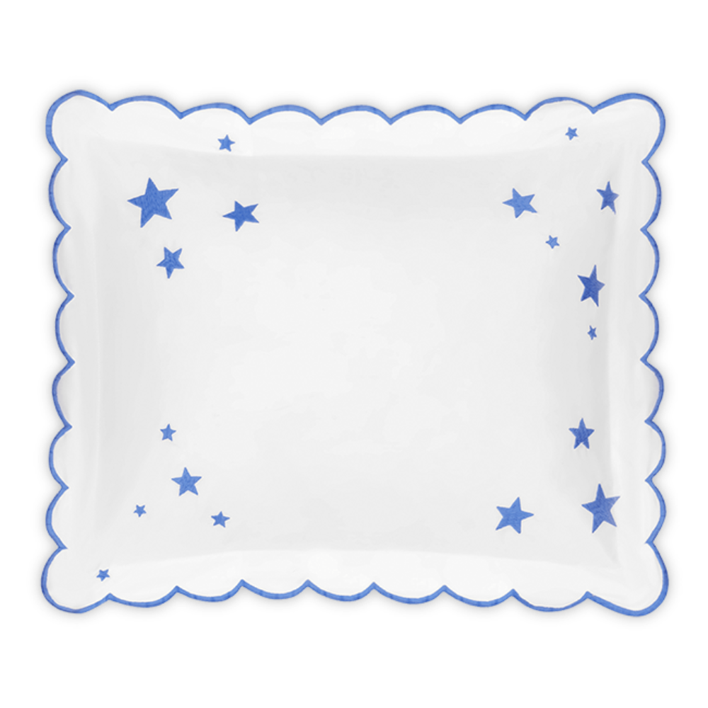 Stars Mini Pillow Boudoir Sham - Larkspur
