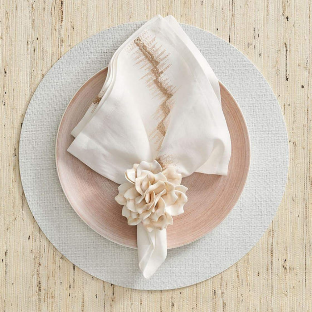 Dahlia Napkin Ring - Set of 6