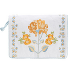 Embroidered Lingerie Envelope - Blue