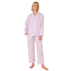 Lavender Classic Gingham Luxe Pima Pajama Small