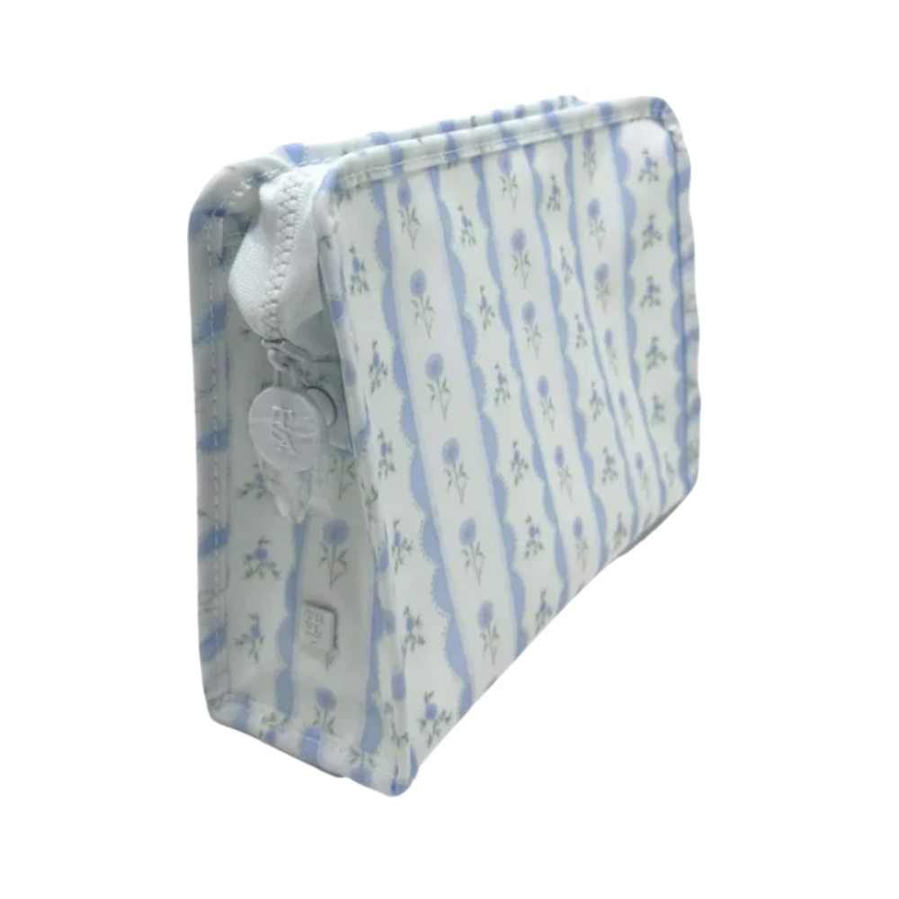 Roadie Large - Ribbon Floral Blue
