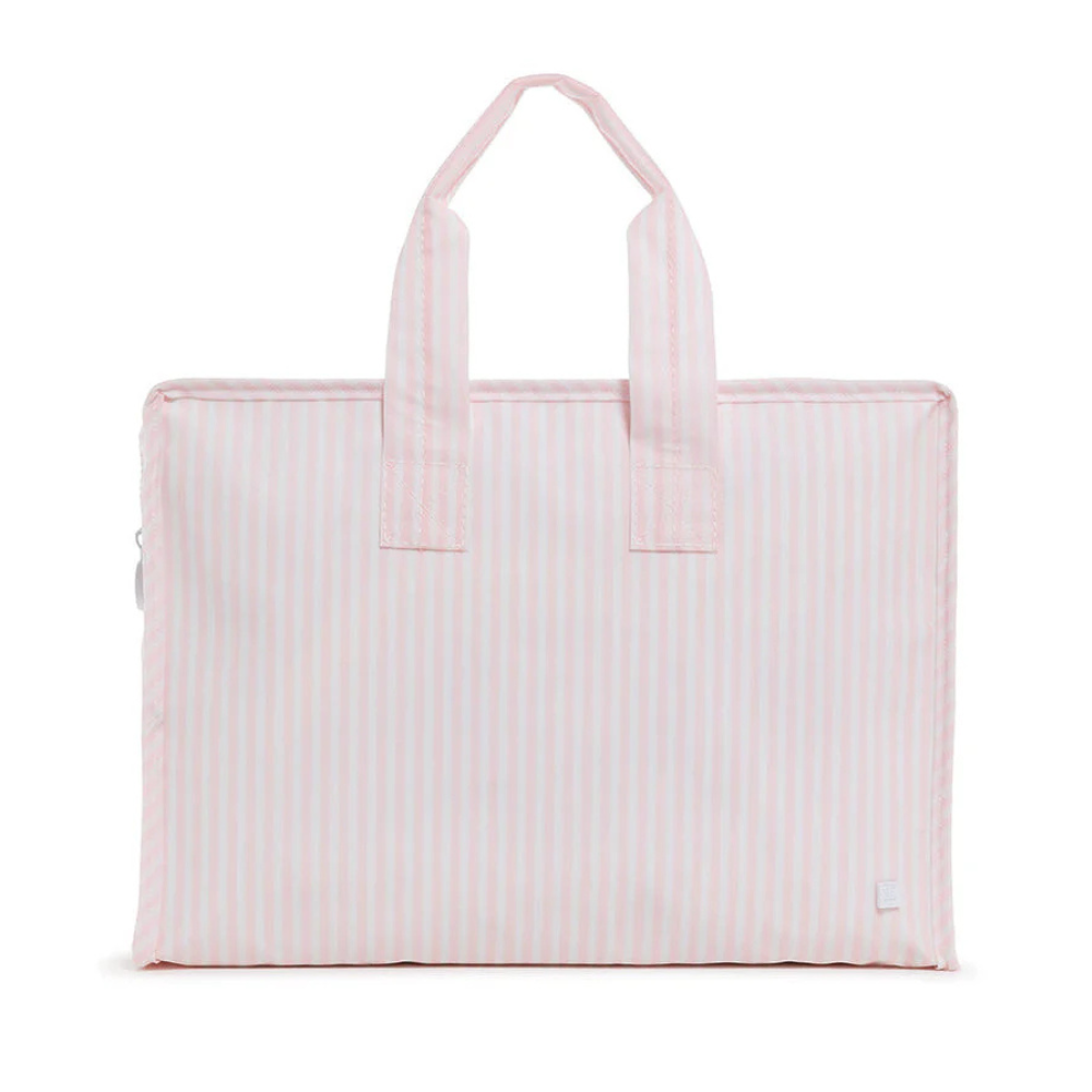 Overnite Tote - Pimlico Stripe Pink