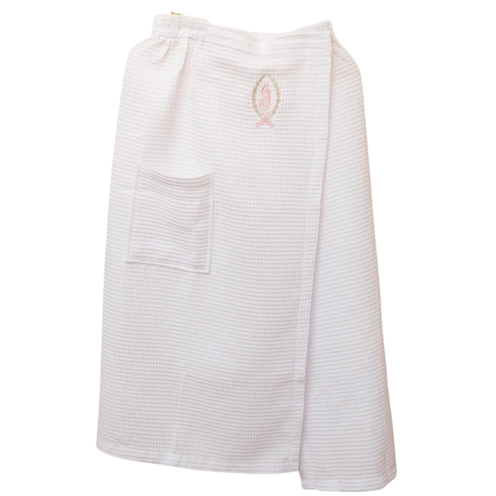 White Waffle Robe