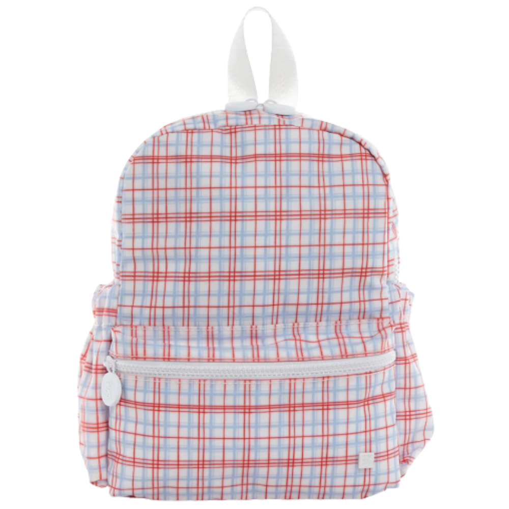 Mini Backer - Classic Plaid Red