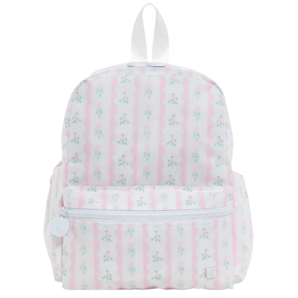 Mini Backer - Ribbon Floral Pink