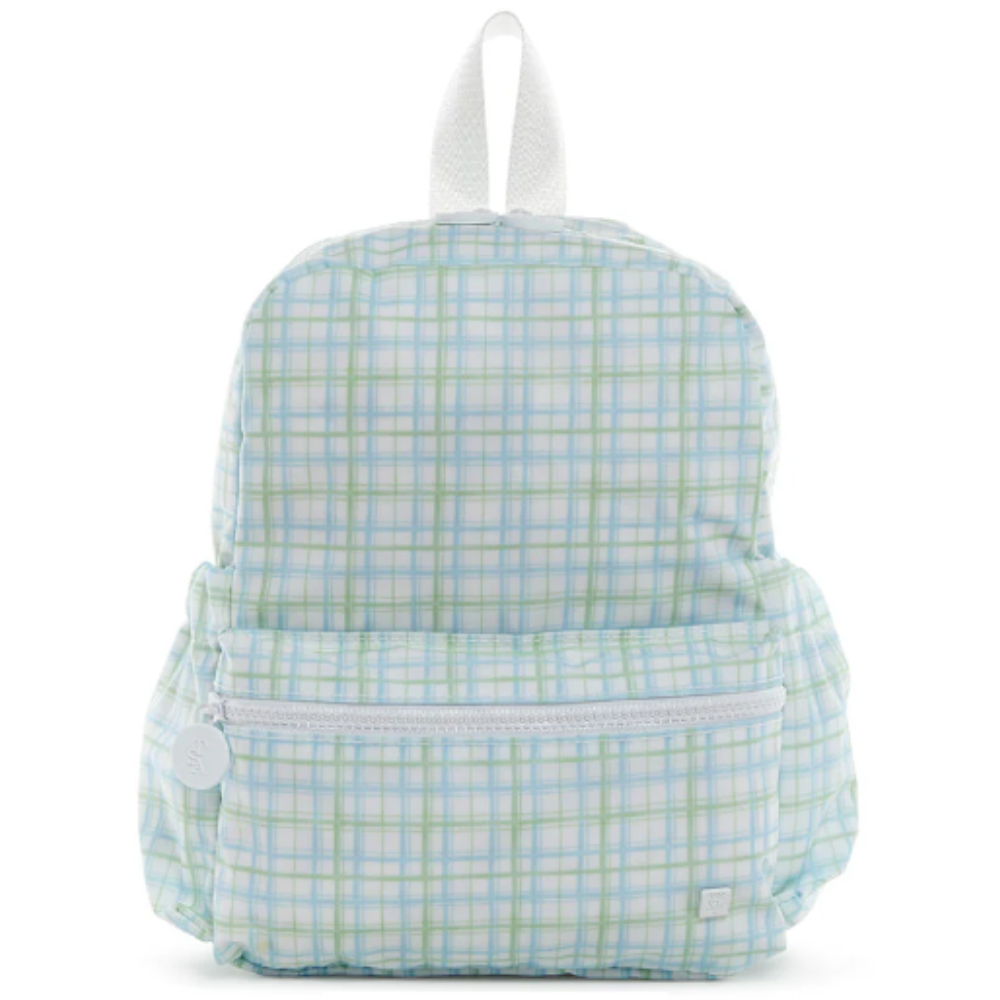 Mini Backer - Classic Plaid Green