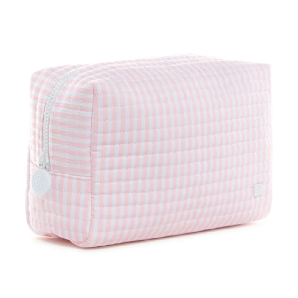 Quilted Everyday Bag - Pimlico Stripe Pink