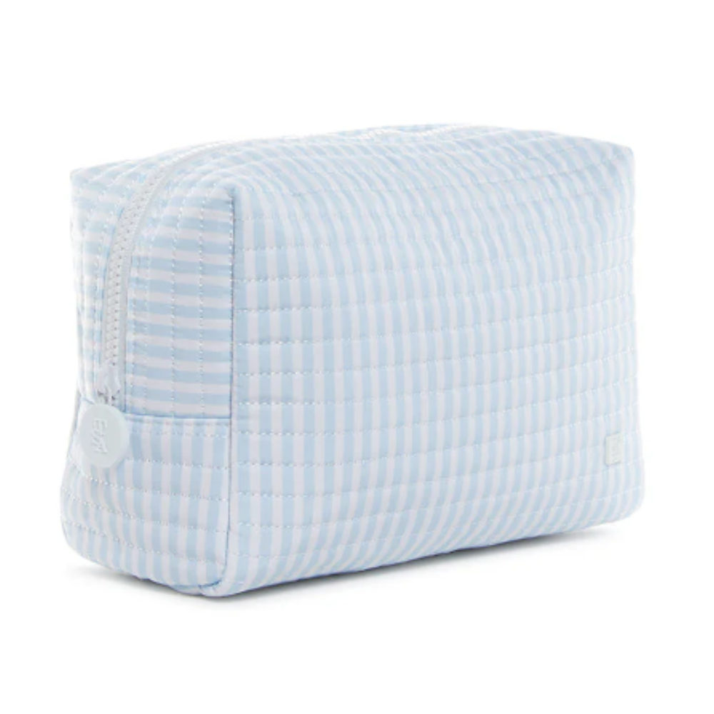 Quilted Everyday Bag - Pimlico Stripe Blue