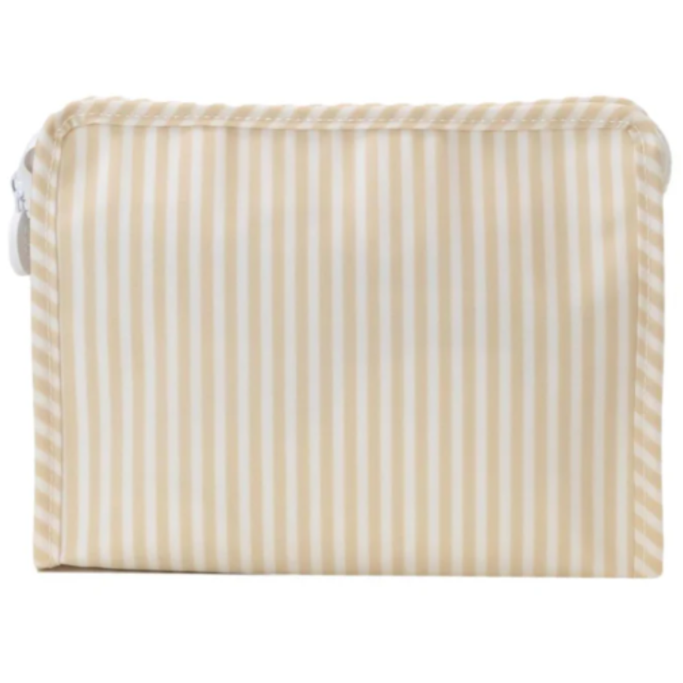 Roadie Medium Zip Pouch Pimlico Stripe Sand