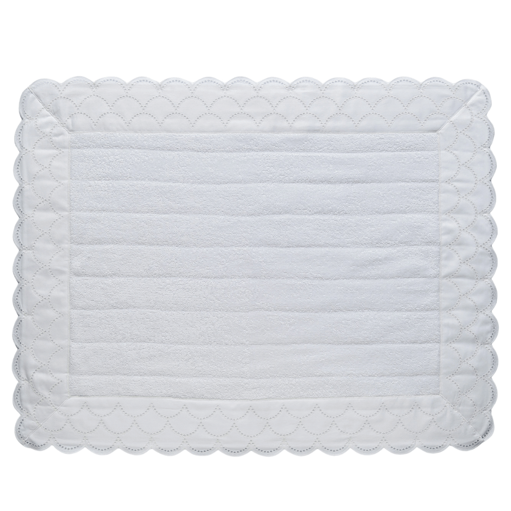 Angelica Bath Mat - White