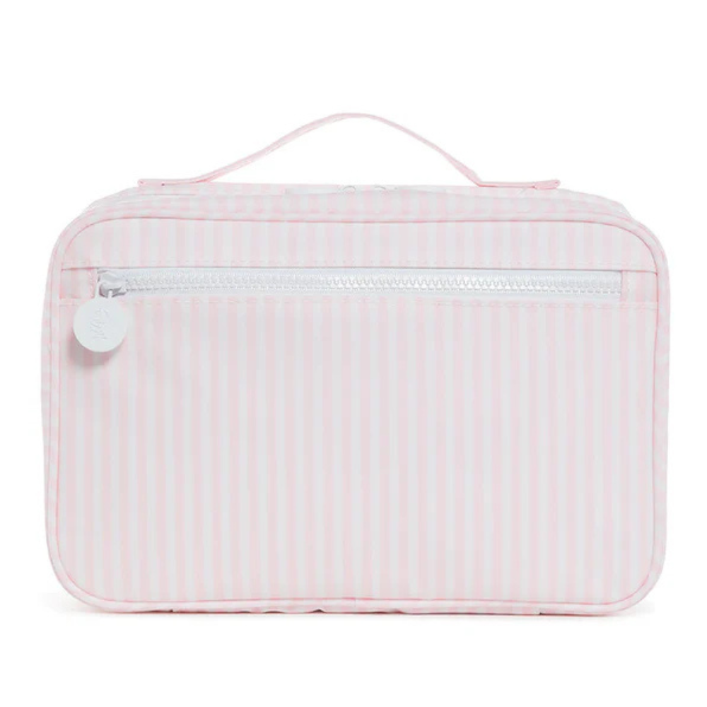 Hanging Toiletry Bag Pimlico Stripe Pink