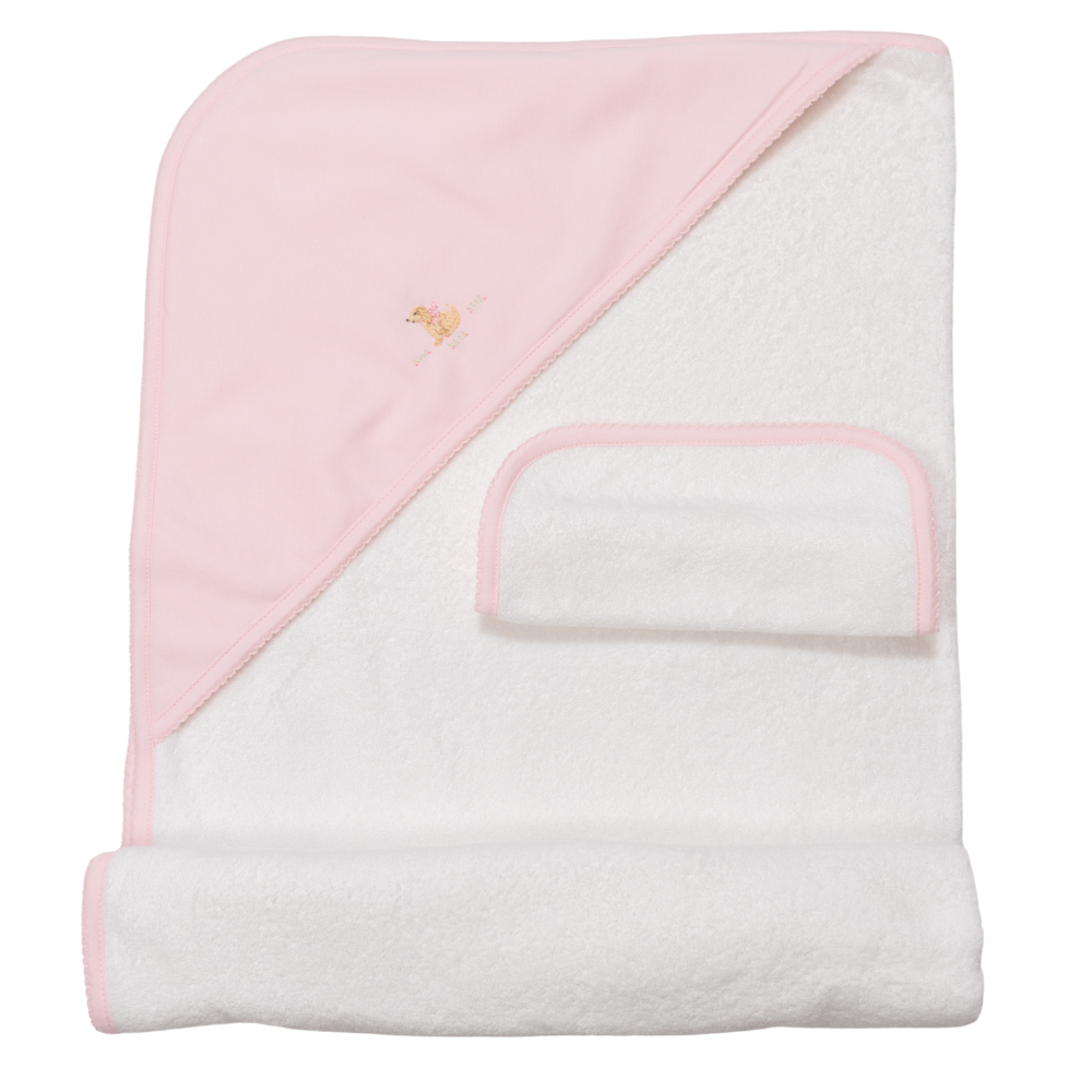 Set de Toalla Rosada - Perrito