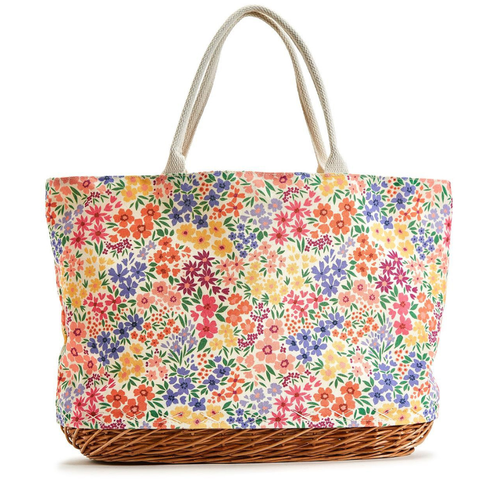 Blooms Basket Tote Bag