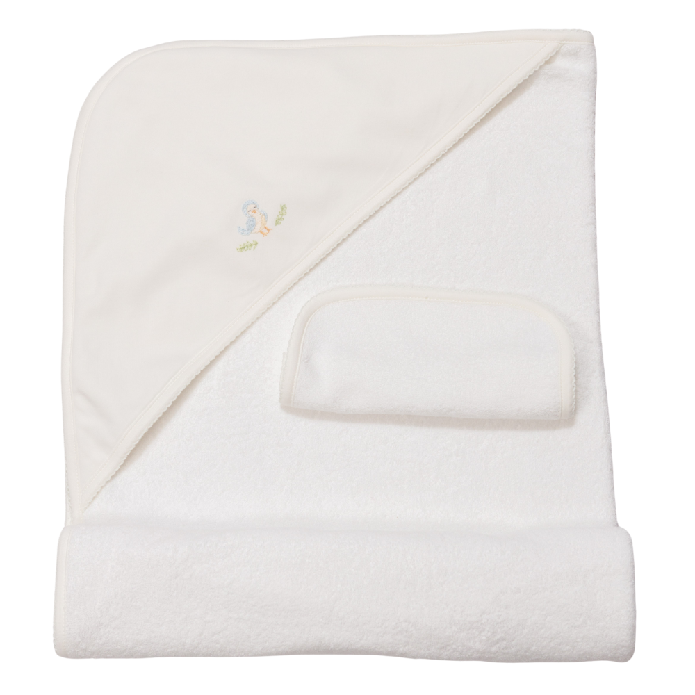 Set de Toalla Crema - Pajarito