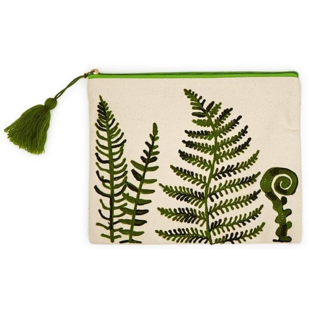 Fanciful Fern Pouch -A