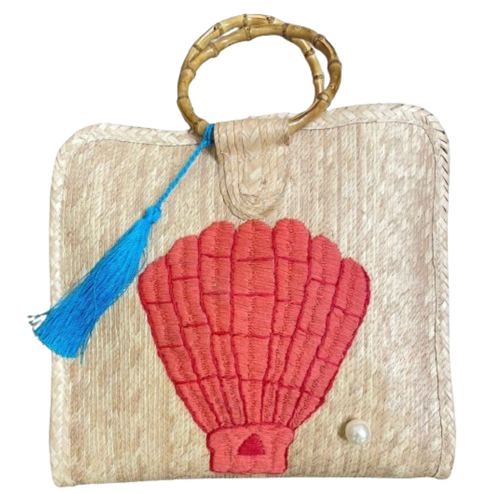 Embroidered Tote Shell