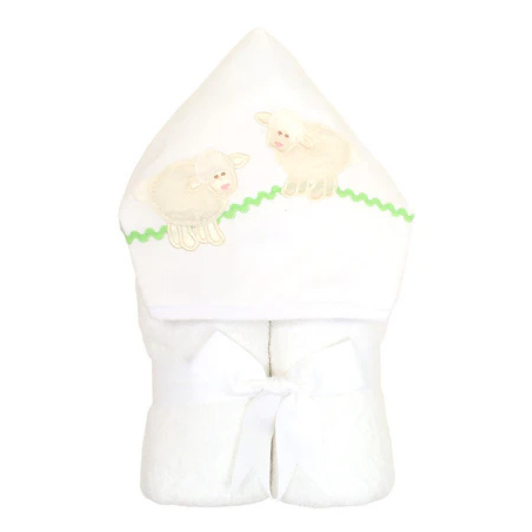 Everykid Towel White Lamb