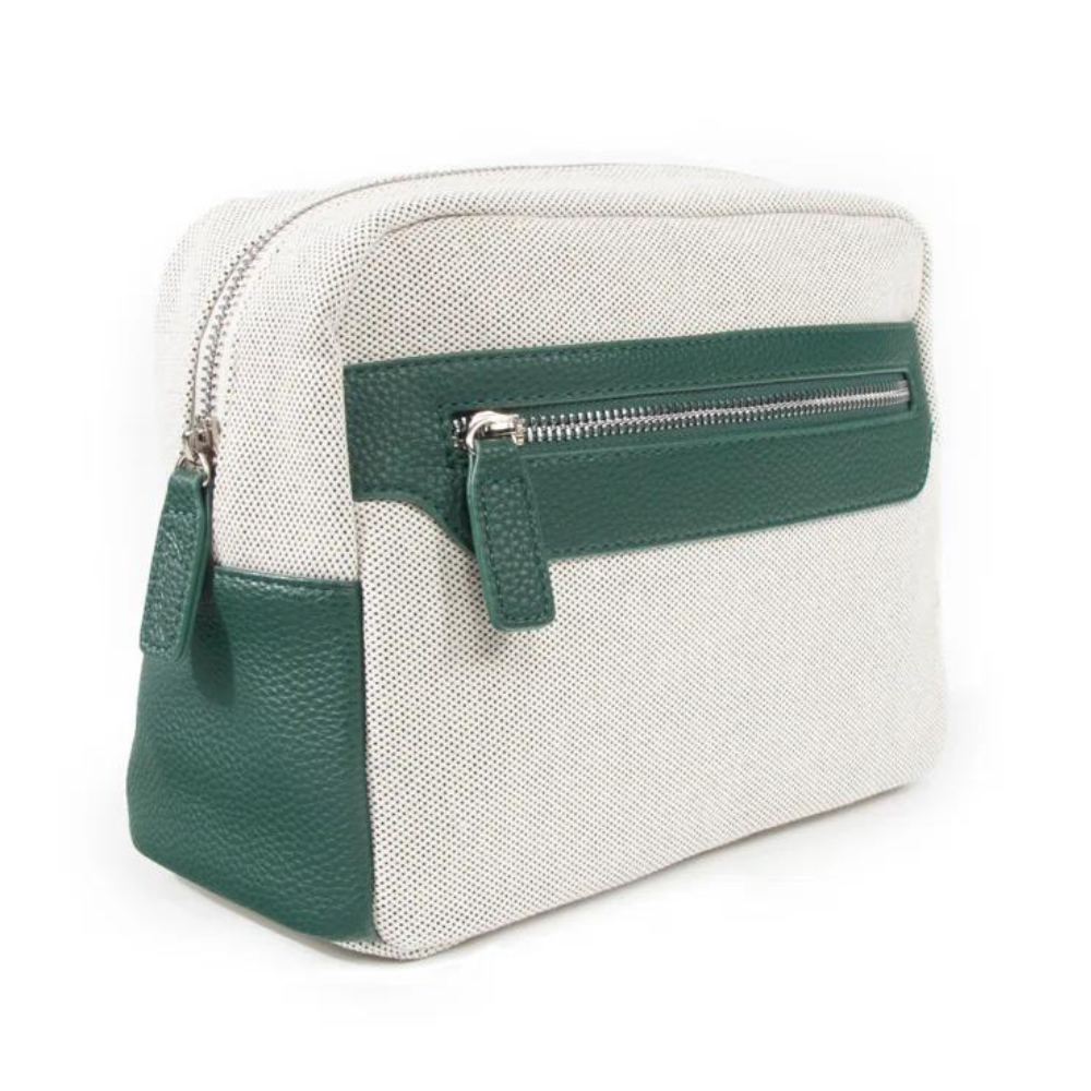 Capri Cosmetic Bag - Green