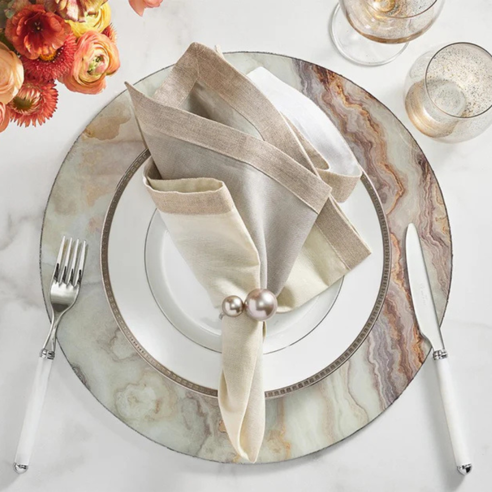 Placemat Agate Multi Set of 12