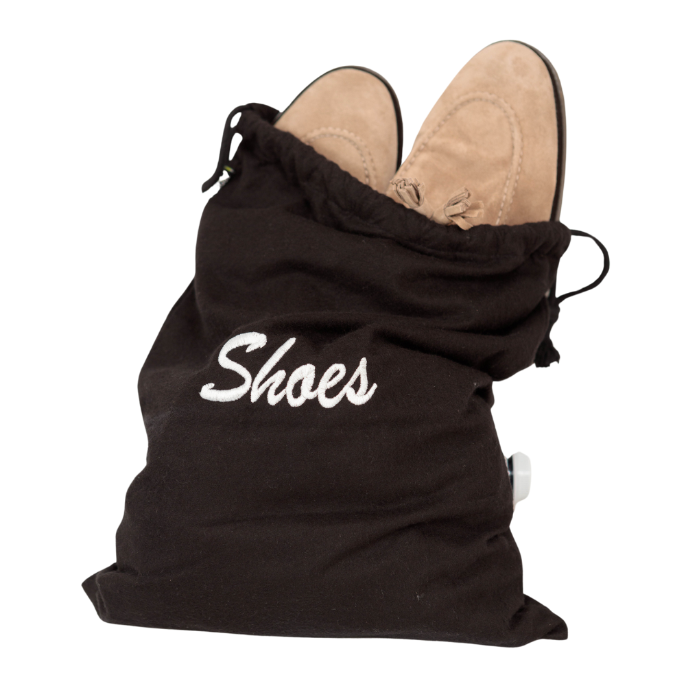 Black Shoe Bag