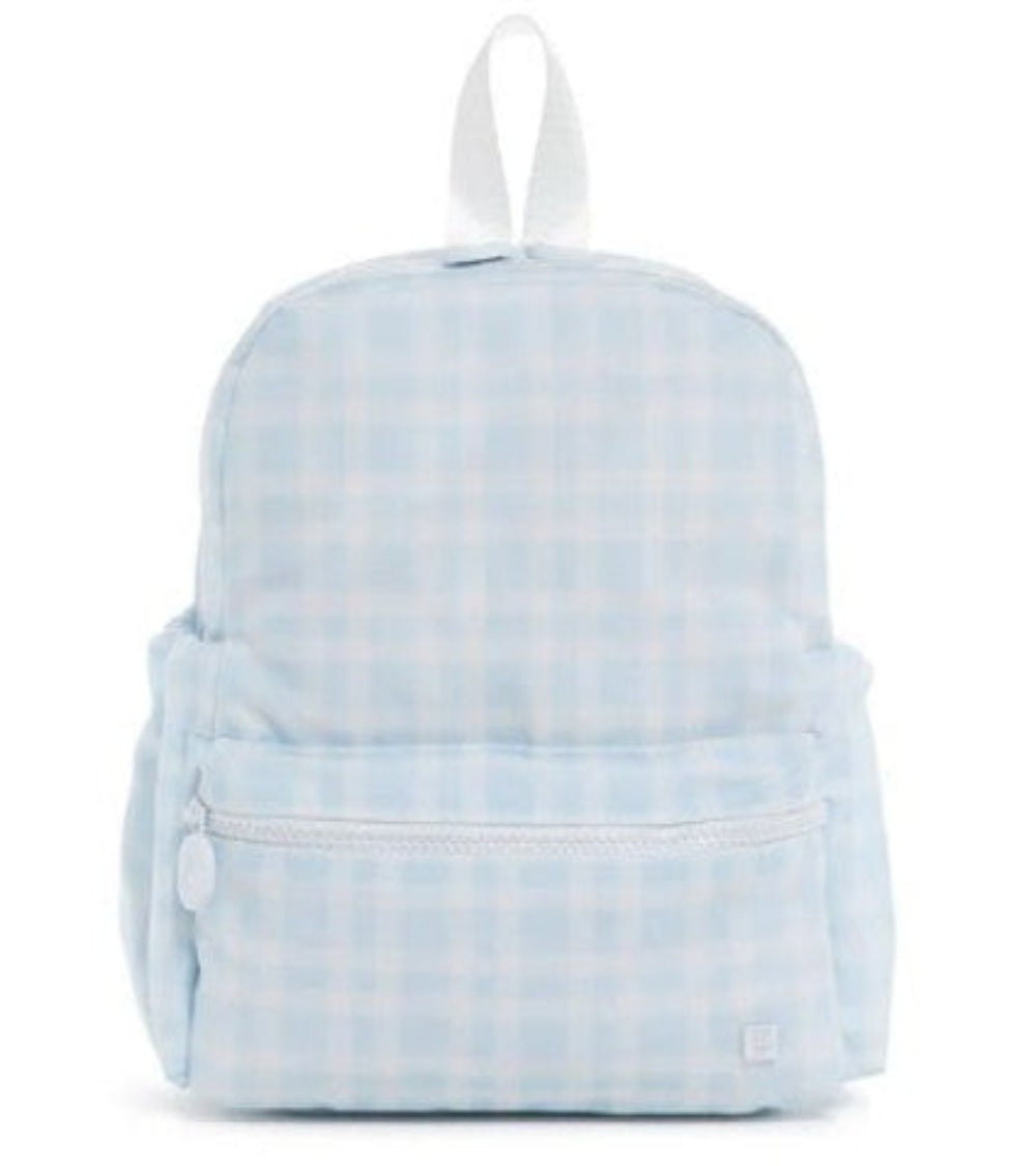 Mini Backer - Pimlico Plaid Blue
