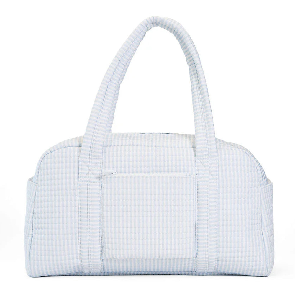Quilted Grande Duffel - Pimlico Stripe Blue