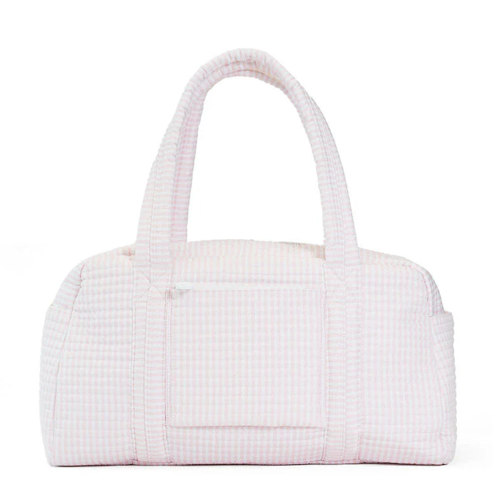Quilted Grande Duffel - Pimlico Stripe Pink