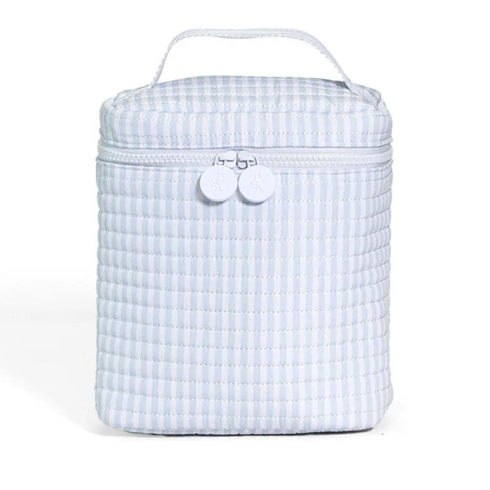 Quilted Go Go Insulated Bag - Pimlico Stripe Blue