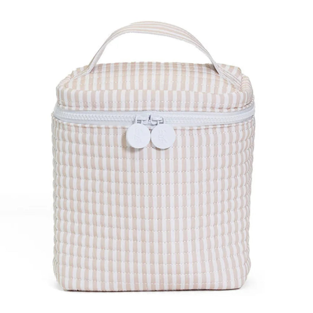 Quilted Go Go Insulated Bag - Pimlico Stripe Sand