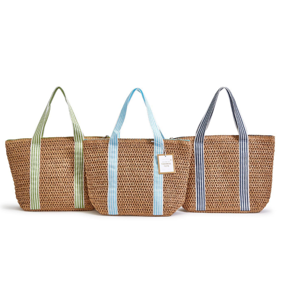 Woven Lunch Tote