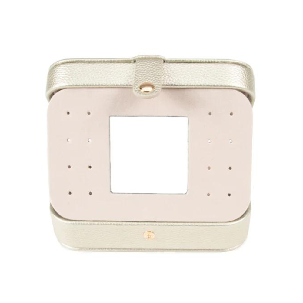 Leah Travel Jewelry Organizer - Gold