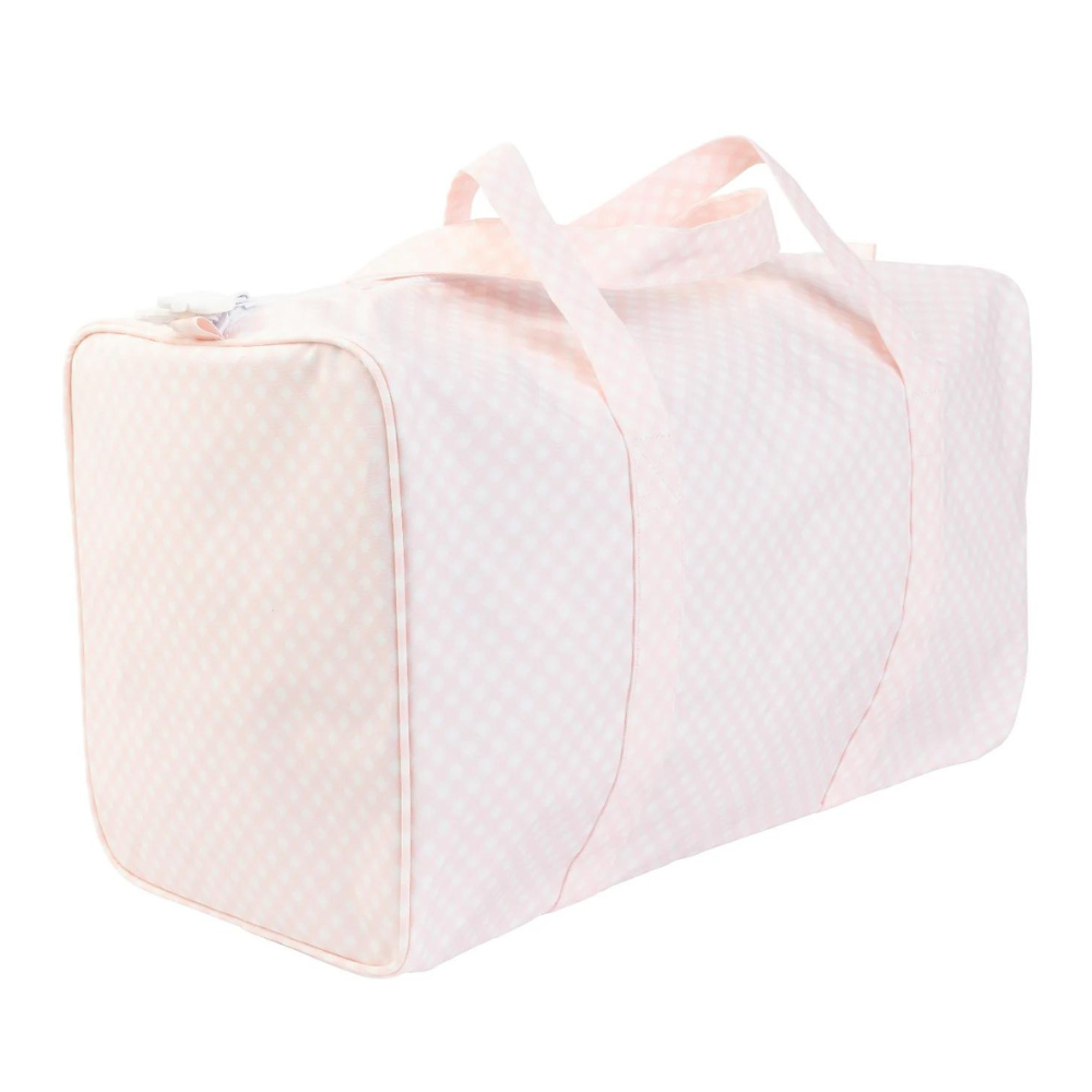 The Duffle Bag - Pink Gingham