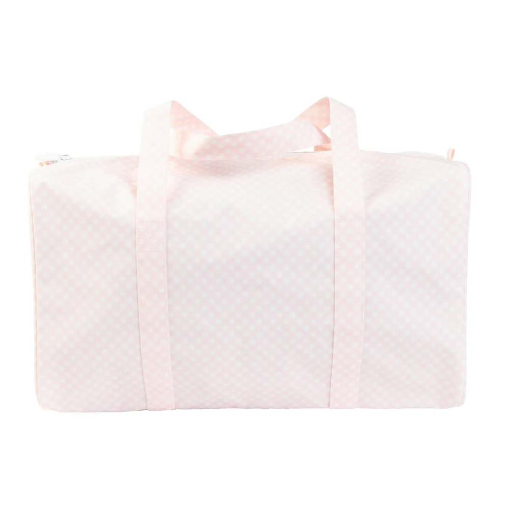 The Duffle Bag - Pink Gingham