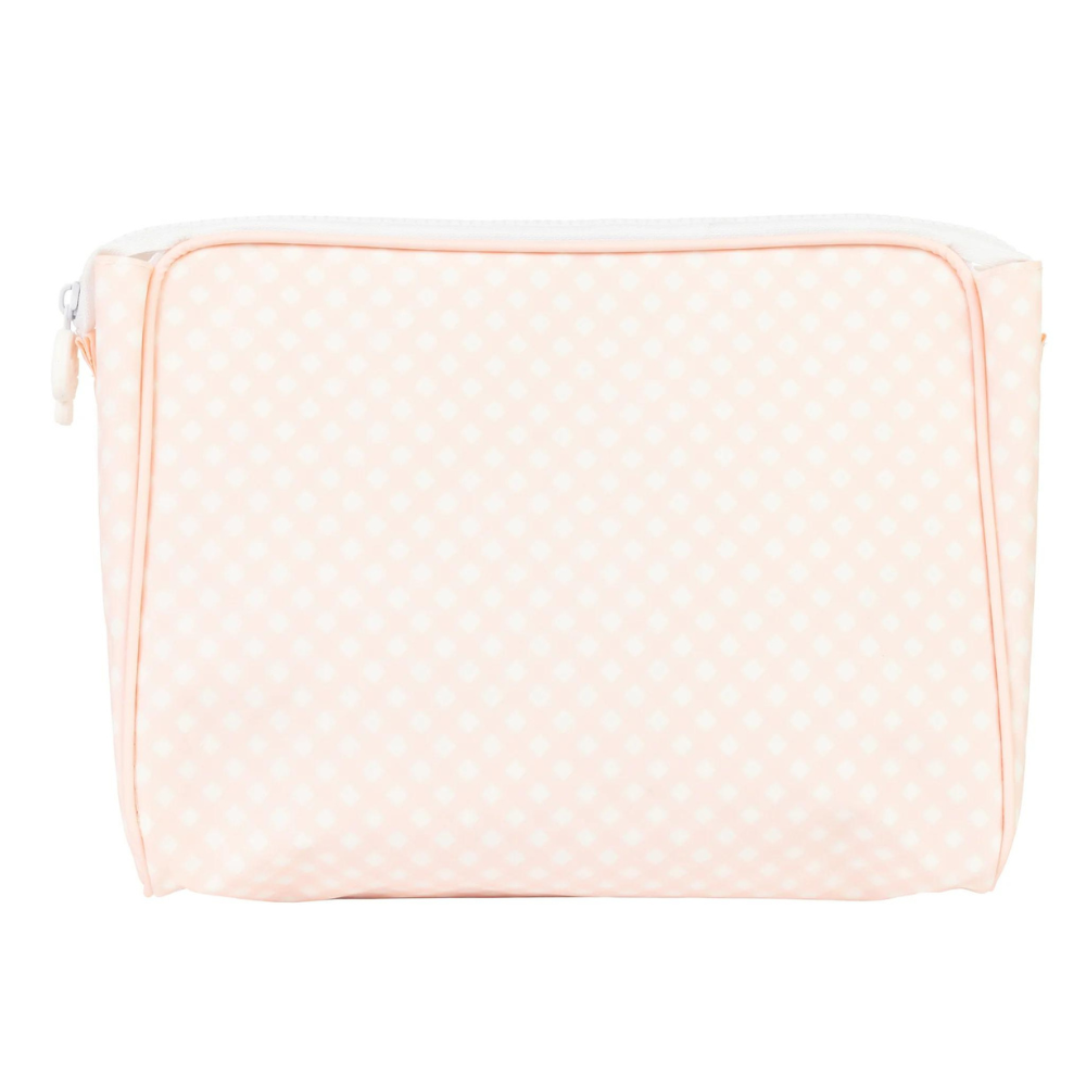 The Go Bag Large - Pink Gingham