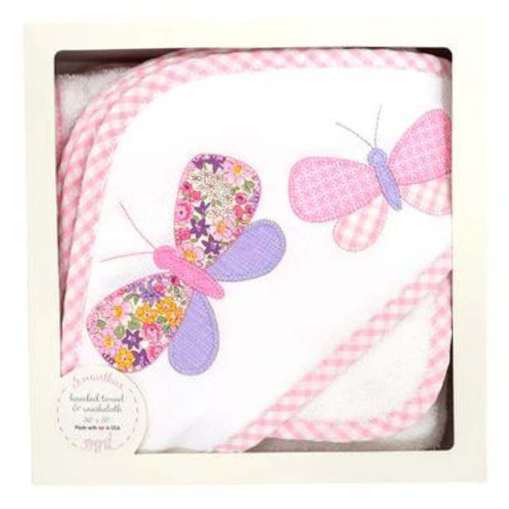 Boxed Towel Butterfly - New