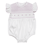 Bombacho Blanco alita - Smock Lila