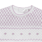 Bombacho Blanco alita - Smock Lila
