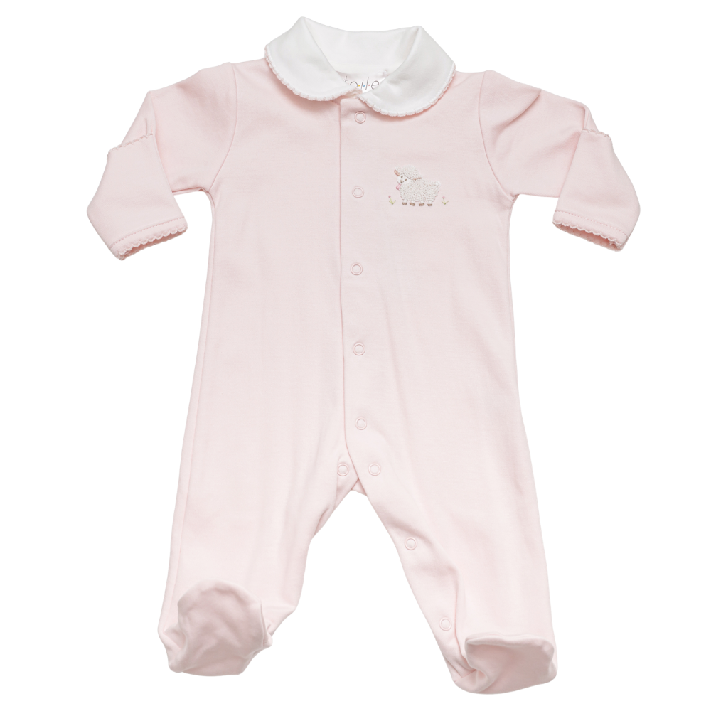 Enterizo Rosado Cuello/Broche - Oveja