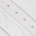 Set de Toalla Blanca alita - Smock Lila