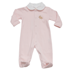 Enterizo Rosado Cuello Broche - Conejo