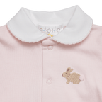 Enterizo Rosado Cuello Broche - Conejo