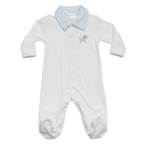 Enterizo Blanco Cuello Broche - Perrito