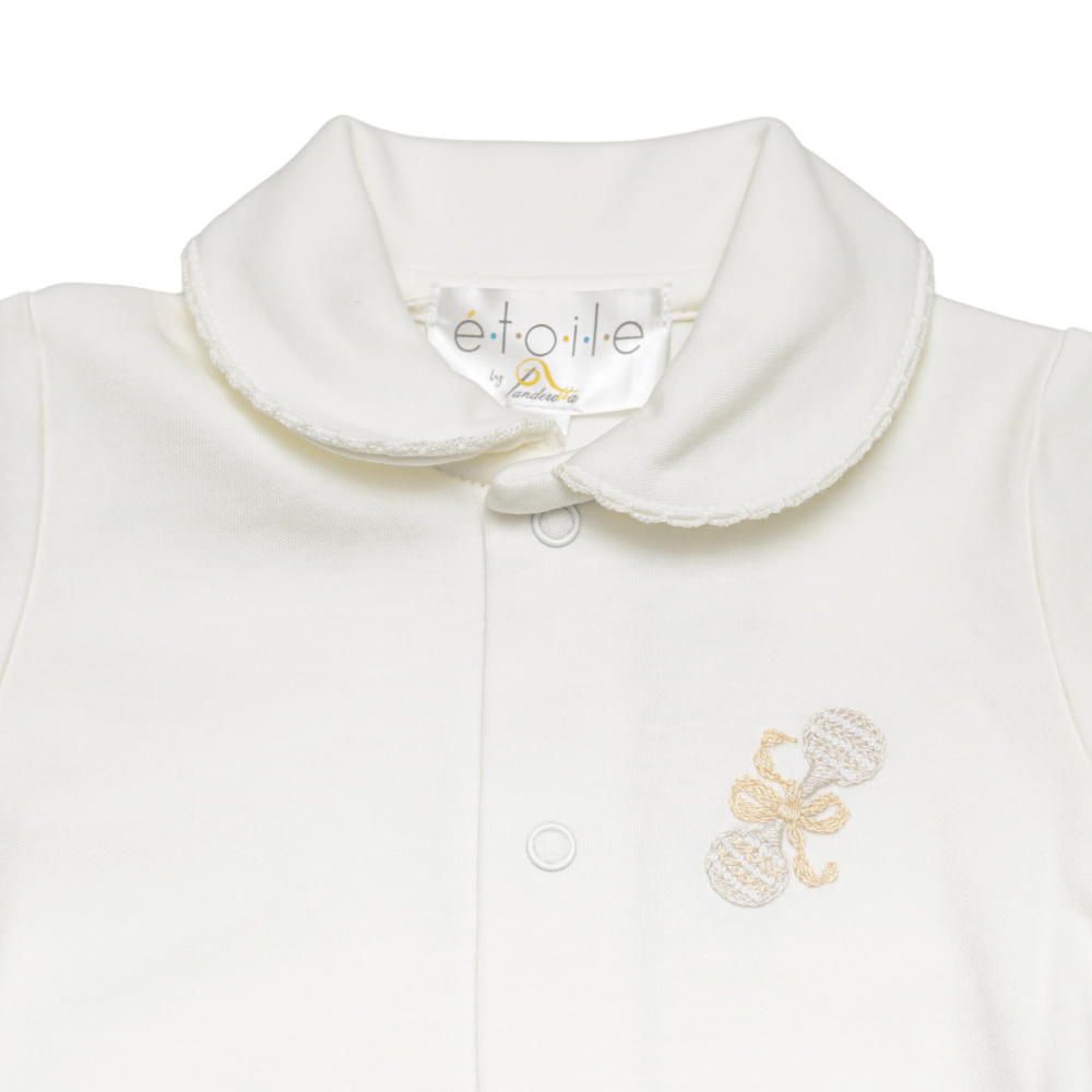 Enterizo Pastel Yellow Cuello Broche - Sonaja