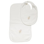 Set Babero y Babita Pastel Yellow - Sonaja