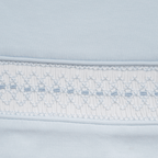 Set Babero y Babita Celeste - Renzi Smock